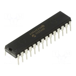IC: AVR microcontroller | SPDIP28 | 1.8÷5.5VDC | Ext.inter: 24 | Cmp: 2