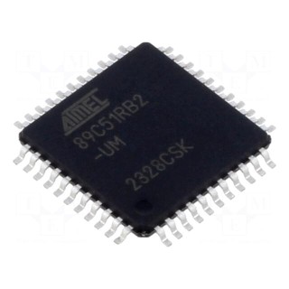 IC: AVR microcontroller | VQFN64 | Ext.inter: 55 | Cmp: 3 | AVR64 | 0.5mm