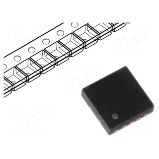 AVR microcontroller | EEPROM: 64B | SRAM: 64B | Flash: 1kB | VDFN10