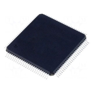 IC: AVR microcontroller | TQFP100 | 2.7÷5.5VDC | Ext.inter: 32 | Cmp: 1