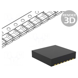IC: PIC microcontroller | 128kB | 32MHz | 2÷3.6VDC | SMD | UQFN28 | PIC24