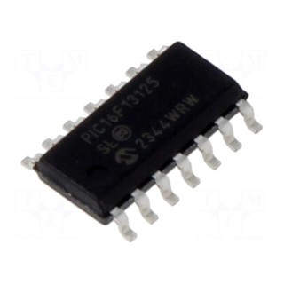 IC: PIC microcontroller | 32MHz | EUSART,GPIO,I2C,ICSP,SPI | SMD