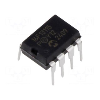 IC: PIC microcontroller | 32MHz | EUSART,GPIO,I2C,ICSP,SPI | THT