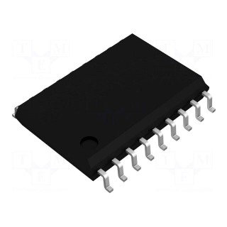 PIC microcontroller | Memory: 3.5kB | SRAM: 224B | EEPROM: 128B | SMD