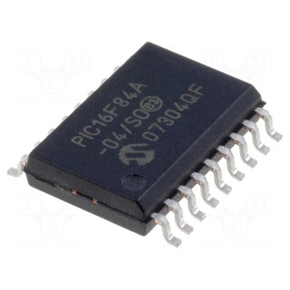 PIC microcontroller | Memory: 1.75kB | SRAM: 68B | EEPROM: 64B | 2÷6VDC