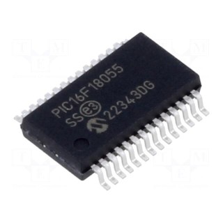IC: PIC microcontroller | 14kB | 32MHz | EUSART,I2C / SPI,PWM,SMBus