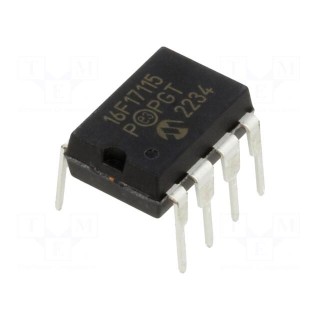 IC: PIC microcontroller | 14kB | ADC,DAC,EUSART,I2C / SPI | THT