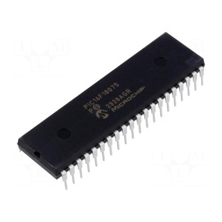 IC: PIC microcontroller | 14kB | 32MHz | 1.8÷5.5VDC | THT | PDIP40 | tube
