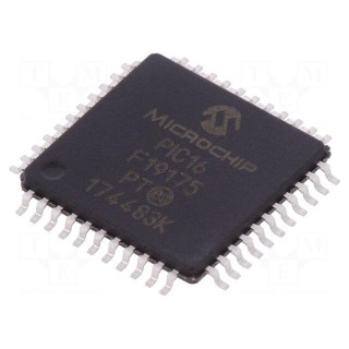 IC: PIC microcontroller | 14kB | 32MHz | I2C,SPI,UART x2 | 2.3÷5.5VDC