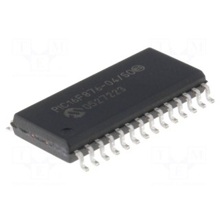 IC: PIC microcontroller | 14kB | 20MHz | A/E/USART,MSSP (SPI / I2C)