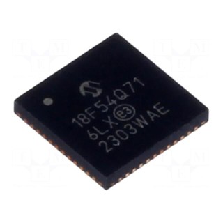 IC: PIC microcontroller | 16kB | 64MHz | 1.8÷5.5VDC | SMD | VQFN48 | tube