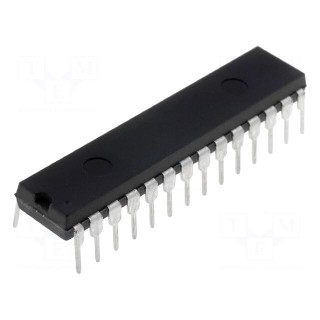 IC: PIC microcontroller | 16kB | 40MHz | 2÷5.5VDC | THT | DIP28 | PIC18