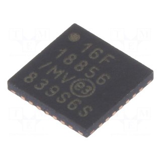 PIC microcontroller | SRAM: 2048B | EEPROM: 256B | 32MHz | 2.3÷5.5VDC