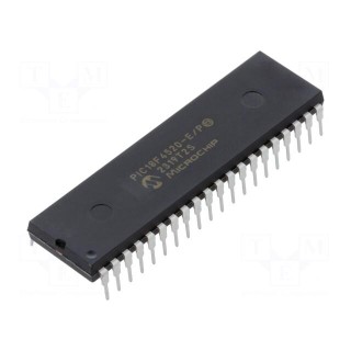 IC: PIC microcontroller | 32kB | 40MHz | 4.2÷5.5VDC | THT | DIP40 | PIC18