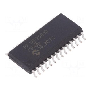 IC: PIC microcontroller | 32kB | 64MHz | I2C,LIN,SPI,UART | SMD | SO28
