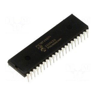 IC: PIC microcontroller | 32kB | 64MHz | 1.8÷5.5VDC | THT | PDIP40 | tube
