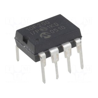 PIC microcontroller | Memory: 384B | SRAM: 16B | 2÷5.5VDC | THT | DIP8