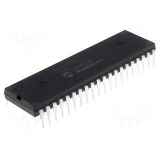 IC: PIC microcontroller | 3kB | 20MHz | ICSP | 2÷5.5VDC | THT | DIP40