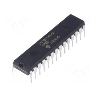 IC: PIC microcontroller | 64kB | 64MHz | 2.3÷5.5VDC | THT | DIP28 | PIC18