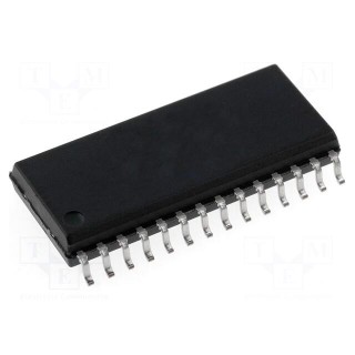 IC: PIC microcontroller | 128kB | I2C x2,SPI x2,UART x5 | SMD | SO28