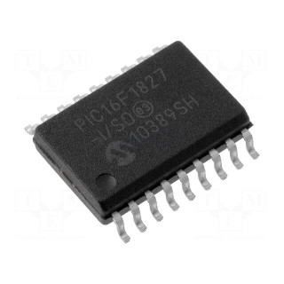 IC: PIC microcontroller | 7kB | 32MHz | 1.8÷5.5VDC | SMD | SO18 | PIC16
