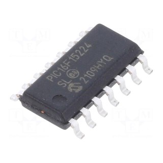 IC: PIC microcontroller | 7kB | 32MHz | MSSP (SPI / I2C) | 1.8÷5.5VDC