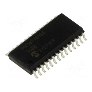 IC: PIC microcontroller | 7kB | 32MHz | 1.8÷5.5VDC | SMD | SOIC28 | PIC16