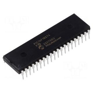 IC: PIC microcontroller | 7kB | 32MHz | 1.8÷5.5VDC | THT | PDIP40 | PIC16