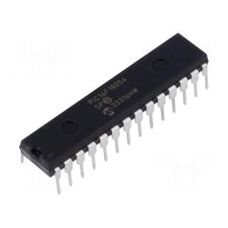 IC: PIC microcontroller | 7kB | 32MHz | 1.8÷5.5VDC | THT | SPDIP28 | tube