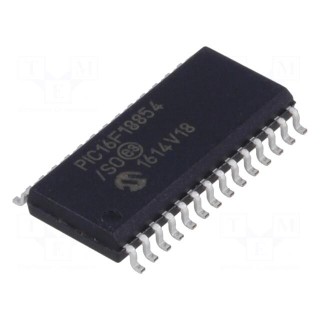IC: PIC microcontroller | 7kB | 32MHz | 2.3÷5.5VDC | SMD | SO28 | PIC16