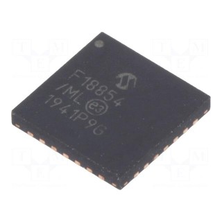 IC: PIC microcontroller | 7kB | 32MHz | 2.3÷5.5VDC | SMD | QFN28 | PIC16