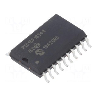 IC: PIC microcontroller | 7kB | 32MHz | 2.3÷5.5VDC | SMD | SO20 | PIC16
