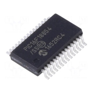 IC: PIC microcontroller | 7kB | 32MHz | 2.3÷5.5VDC | SMD | SSOP28 | PIC16