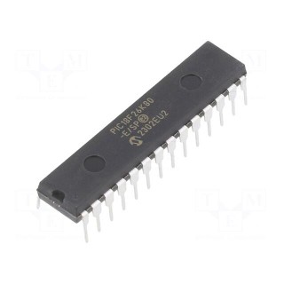 IC: PIC microcontroller | 64MHz | 1.8÷5VDC | THT | DIP28 | PIC18 | tube