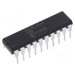 IC: PIC microcontroller | SMD | PIC18 | Q40