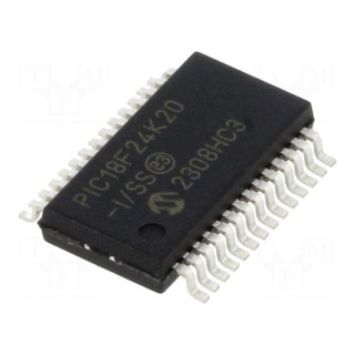 IC: PIC microcontroller | 64MHz | 1.8÷3.6VDC | SMD | SSOP28 | PIC18