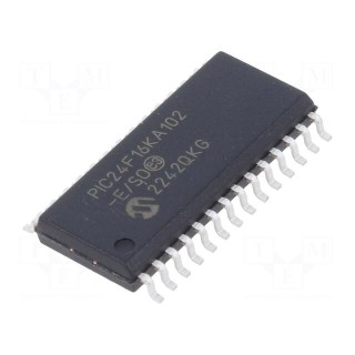 IC: PIC microcontroller | 16kB | 32MHz | I2C,IrDA,PWM,SPI,UART | SMD