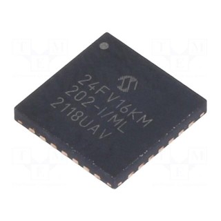 IC: PIC microcontroller | 16kB | 32MHz | SMD | QFN28 | PIC24