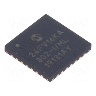 IC: PIC microcontroller | 16kB | 32MHz | SMD | QFN28 | PIC24
