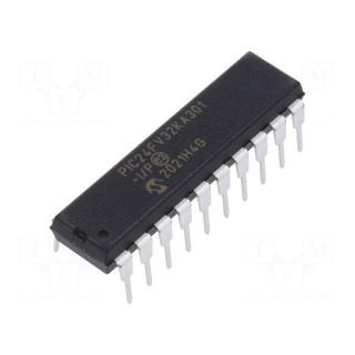 IC: PIC microcontroller | 32kB | 32MHz | THT | DIP20 | PIC24
