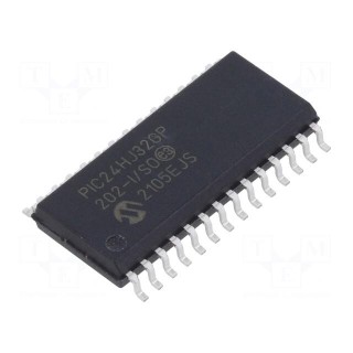 IC: PIC microcontroller | 32kB | SMD | SO28 | PIC24 | 2kBSRAM