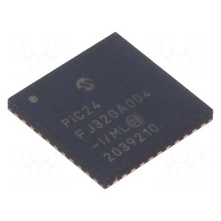 IC: PIC microcontroller | 32kB | 32MHz | SMD | QFN44 | PIC24 | 8kBSRAM