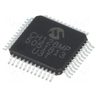 DsPIC microcontroller | SRAM: 20kB | Memory: 128kB | TQFP48 | 3÷3.6VDC
