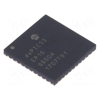 IC: dsPIC microcontroller | 16kB | 2kBSRAM | QFN44 | DSPIC | 0.65mm