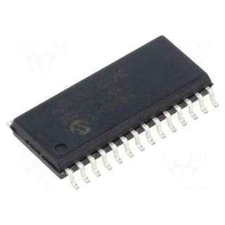 IC: dsPIC microcontroller | 32kB | 2kBSRAM | SO28-W | 3÷3.6VDC | DSPIC