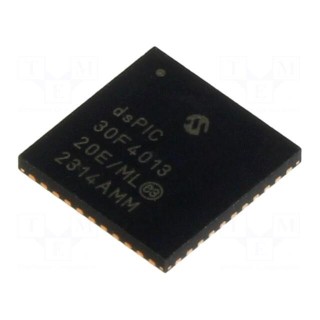 IC: dsPIC microcontroller | 48kB | 1kBEEPROM,2kBSRAM | QFN44 | DSPIC