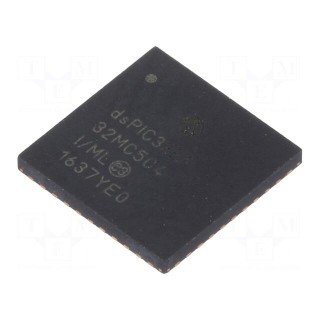 IC: dsPIC microcontroller | 32kB | 4kBSRAM | QFN44 | DSPIC | 0.65mm