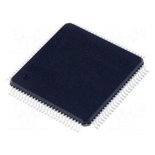 IC: AVR microcontroller | TQFP100 | Ext.inter: 78 | Cmp: 4 | ATXMEGA