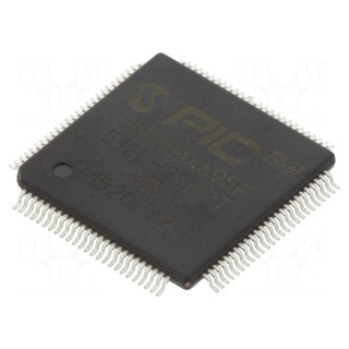 IC: PIC microcontroller | 512kB | 80MHz | 2.3÷3.6VDC | SMD | TQFP100