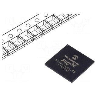 PIC microcontroller | Memory: 2048kB | SRAM: 640kB | 2.2÷3.6VDC | SMD